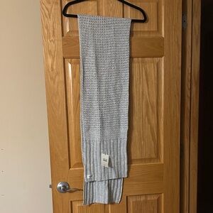 UGG Light Gray Knit Scarf